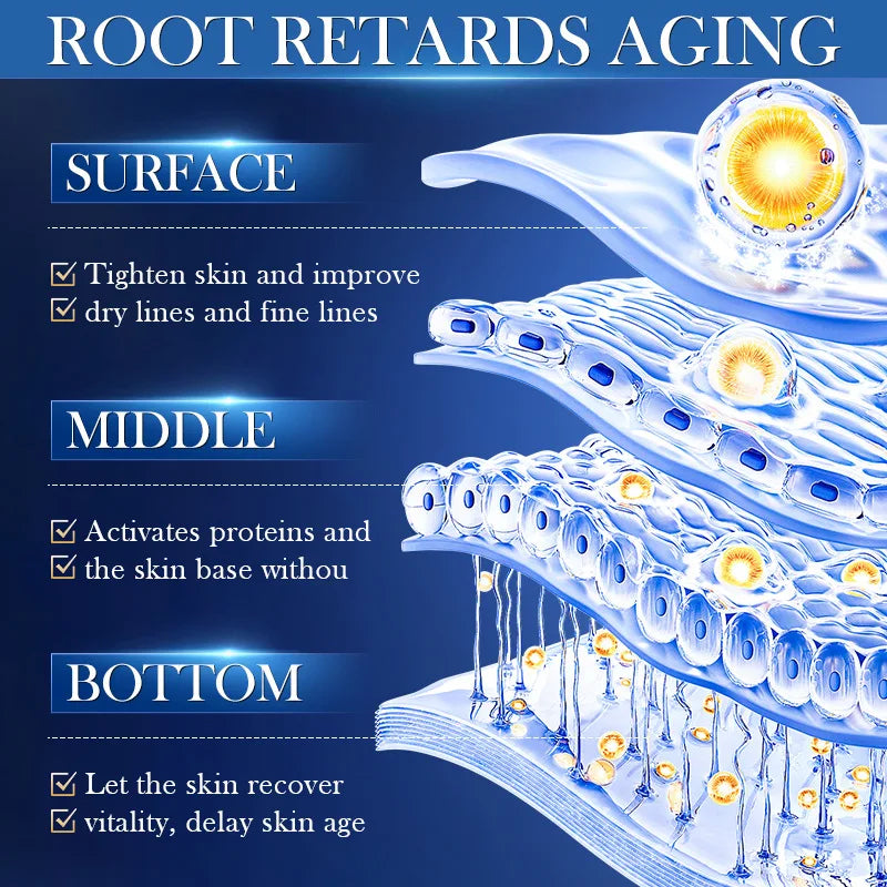 Instant Remove Wrinkle Cream Retinol Face Anti-Aging Firming Lifting Fade Fine Lines